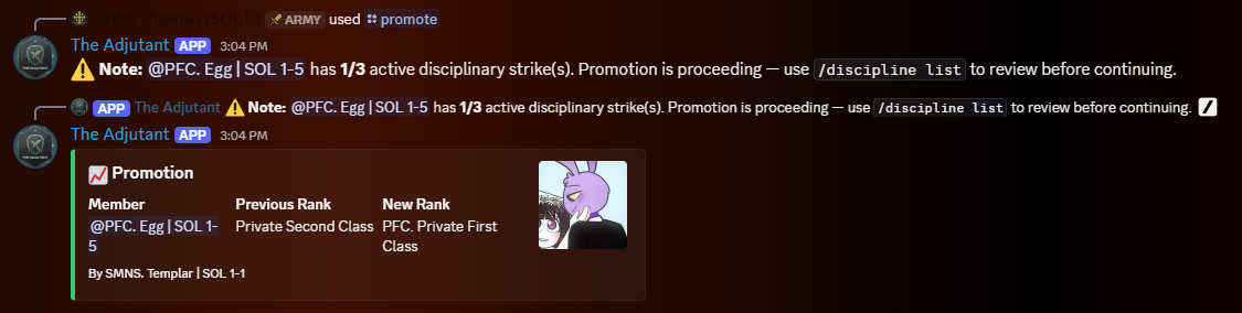 Promotions